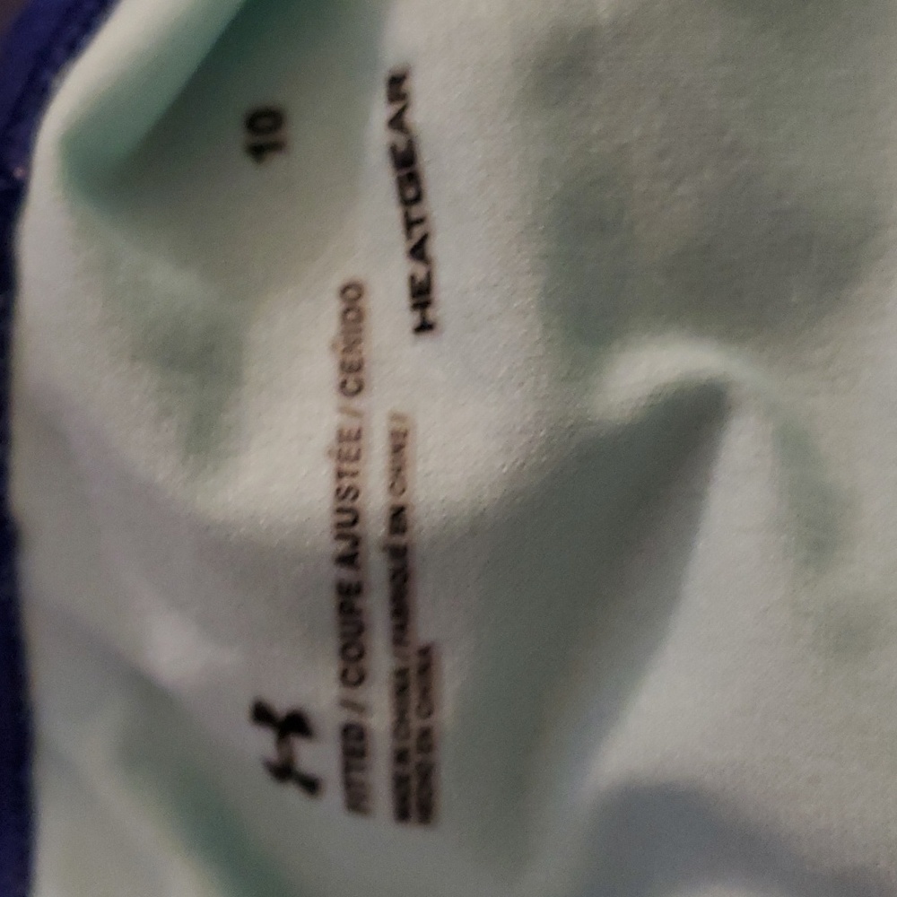 Girls Under Armour One piece Bathingsuit Size 10 - Picture 5 of 7